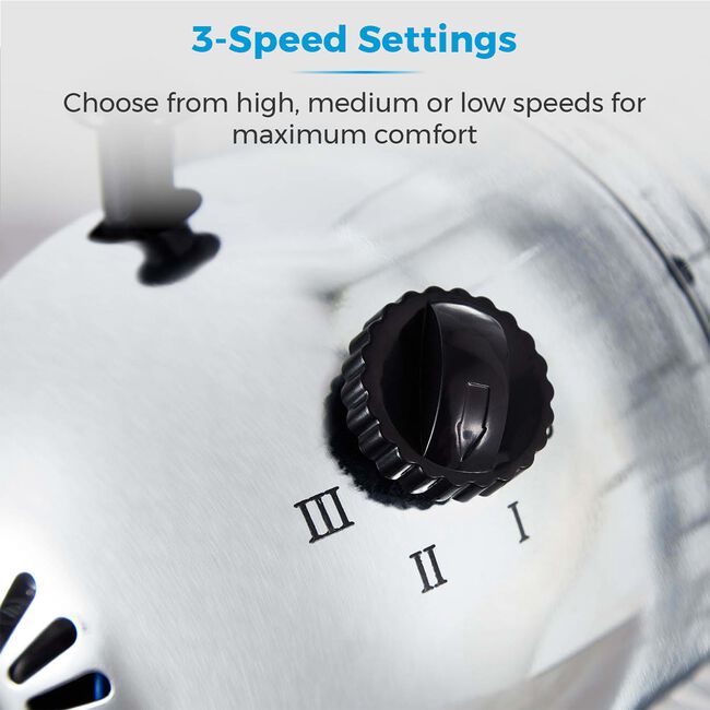 Tower 12" Metal Desk Fan